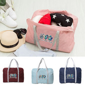 Unisex torba za prtljagu Ženske torbe za putni pribor, veliki kapacitet, sklopivi vodootporni navlake Ručna torba za pohranu otisaka stopala