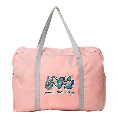 Unisex torba za prtljagu Ženske torbe za putni pribor, veliki kapacitet, sklopivi vodootporni navlake Ručna torba za pohranu otisaka stopala