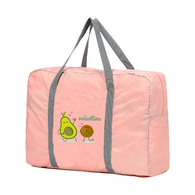 Sklopive putne torbe Ručne torbe Organizator za odjeću velikog kapaciteta Unisex Razvrstavanje prtljage Ženska torba s motivom avokada