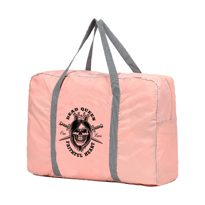 Putne torbe Duffle Bag Organizator Ženske sklopive ručne torbe Razvrstavanje odjeće Pohrana King&queen Pattern Luggage Putni dodaci