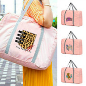 Najlonska putna torba Unisex velikog kapaciteta Sklopiva torba za prtljagu Vodootporne ručne torbe Putne torbe Odlaganje odjeće Prijenosni organizator