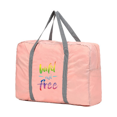 Najlonska putna torba Unisex velikog kapaciteta Sklopiva torba za prtljagu Vodootporne ručne torbe Putne torbe Odlaganje odjeće Prijenosni organizator