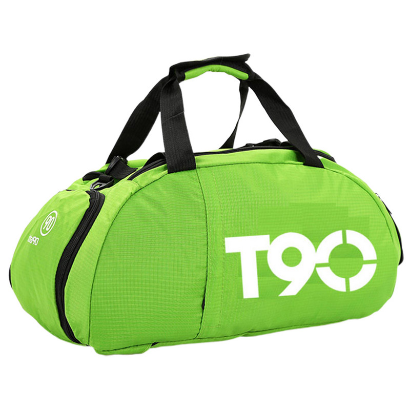 Unisex fitness podesivi remen, sportska torba za teretanu s ručkama, modna otporna na habanje, čvrsti patentni zatvarač, prijenosna, velikog kapaciteta