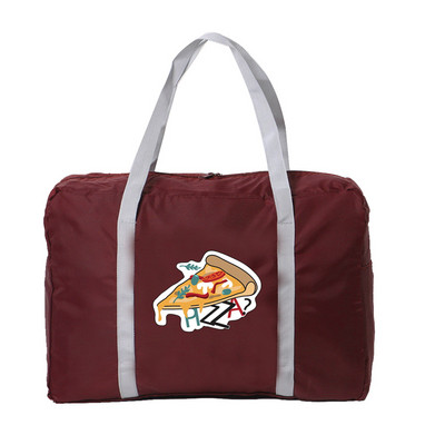 2023 Nove najlonske sklopive putne torbe Unisex torba za prtljagu velikog kapaciteta Ženske ručne torbe Vodootporne putne torbe Serija hrane Print