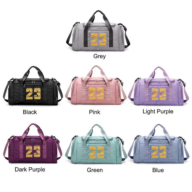 Najlonske suhe mokre torbe za odvajanje Vodootporni sportski joga ruksak s pretincem za cipele Višenamjenski otporan na habanje za muškarce Žene