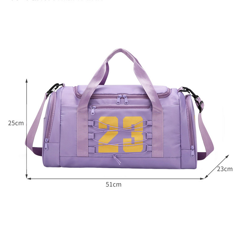 Najlonske suhe mokre torbe za odvajanje Vodootporni sportski joga ruksak s pretincem za cipele Višenamjenski otporan na habanje za muškarce Žene