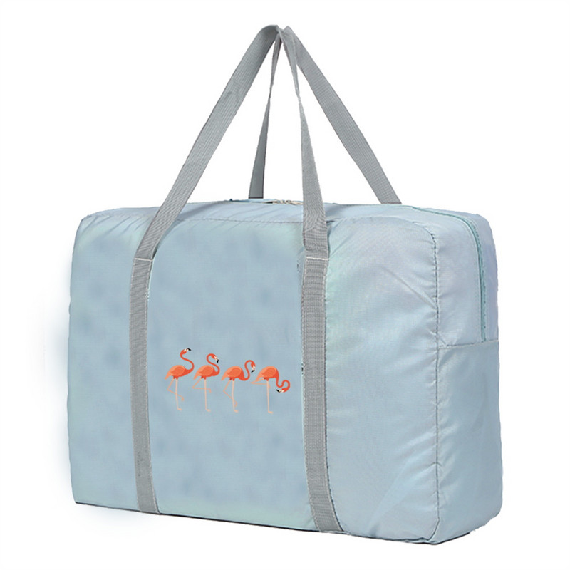 Flamingo putna torba velikog kapaciteta Sklopiva torba za ručnu prtljagu za dame Vikend organizator Odlaganje odjeće Najlonske ženske putne torbe