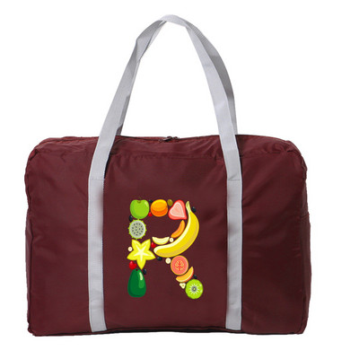 Sklopiva putna torba Ženska vodootporna prijenosna torba za pohranu Unisex torba velikog kapaciteta Serija voćnih pisama Dodaci za putovanja