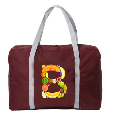 Sklopiva putna torba Ženska vodootporna prijenosna torba za pohranu Unisex torba velikog kapaciteta Serija voćnih pisama Dodaci za putovanja