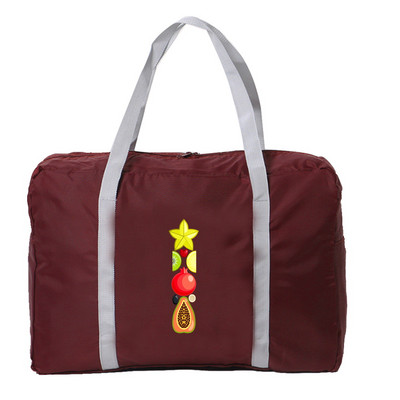 Sklopiva putna torba Ženska vodootporna prijenosna torba za pohranu Unisex torba velikog kapaciteta Serija voćnih pisama Dodaci za putovanja