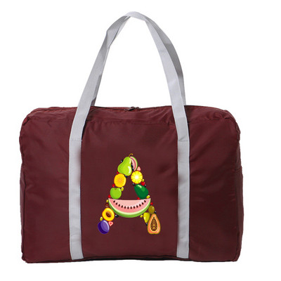 Sklopiva putna torba Ženska vodootporna prijenosna torba za pohranu Unisex torba velikog kapaciteta Serija voćnih pisama Dodaci za putovanja