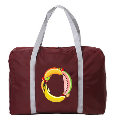 Sklopiva putna torba Ženska vodootporna prijenosna torba za pohranu Unisex torba velikog kapaciteta Serija voćnih pisama Dodaci za putovanja