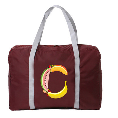 Sklopiva putna torba Ženska vodootporna prijenosna torba za pohranu Unisex torba velikog kapaciteta Serija voćnih pisama Dodaci za putovanja