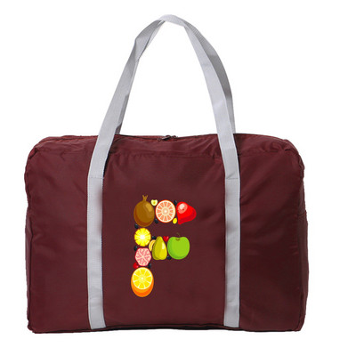 Sklopiva putna torba Ženska vodootporna prijenosna torba za pohranu Unisex torba velikog kapaciteta Serija voćnih pisama Dodaci za putovanja