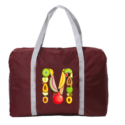 Sklopiva putna torba Ženska vodootporna prijenosna torba za pohranu Unisex torba velikog kapaciteta Serija voćnih pisama Dodaci za putovanja