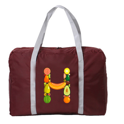 Sklopiva putna torba Ženska vodootporna prijenosna torba za pohranu Unisex torba velikog kapaciteta Serija voćnih pisama Dodaci za putovanja