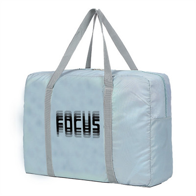 Putna torba velikog kapaciteta s tekstom za dame Vikend organizator Ručna prtljaga Tote Spremište odjeće Nove sklopive najlonske ženske putne torbe