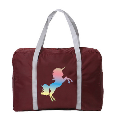 Sklopiva putna torba velikog kapaciteta Serija boja Print Organizatori Torbe Ručna torba Unisex prtljaga Putna odjeća Vodootporna torba