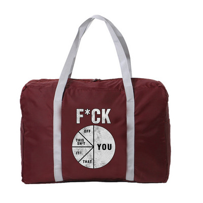 Sklopiva putna torba velikog kapaciteta Serija boja Print Organizatori Torbe Ručna torba Unisex prtljaga Putna odjeća Vodootporna torba