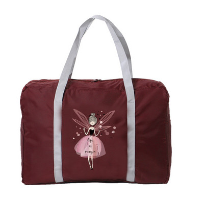 Sklopiva putna torba velikog kapaciteta Serija boja Print Organizatori Torbe Ručna torba Unisex prtljaga Putna odjeća Vodootporna torba