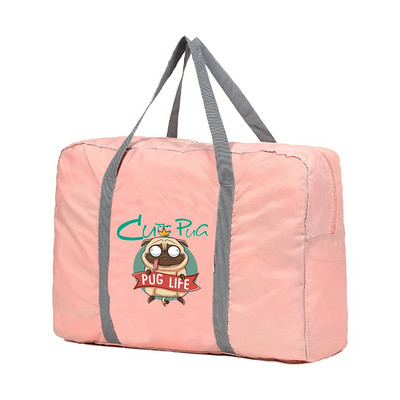 Sklopive putne torbe Ručne torbe Organizator za odjeću velikog kapaciteta Unisex Razvrstavanje prtljage Ženska torba s ispisom pasa