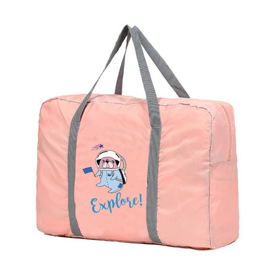 Sklopive putne torbe Ručne torbe Organizator za odjeću velikog kapaciteta Unisex Razvrstavanje prtljage Ženska torba s ispisom pasa