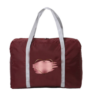 New Love Series Printed Putna torba Unisex sklopivi organizatori za ručne torbe Prenosna torba za prtljagu velikog kapaciteta Vodootporni dodaci