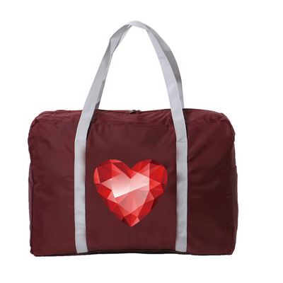 New Love Series Printed Putna torba Unisex sklopivi organizatori za ručne torbe Prenosna torba za prtljagu velikog kapaciteta Vodootporni dodaci