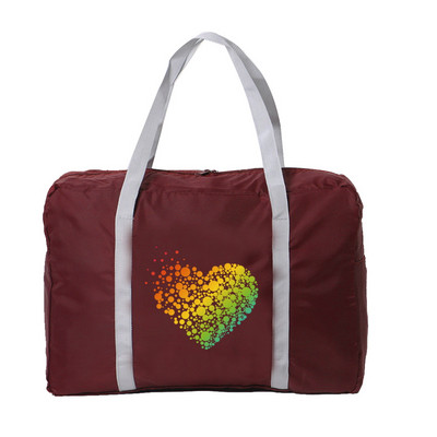 New Love Series Printed Putna torba Unisex sklopivi organizatori za ručne torbe Prenosna torba za prtljagu velikog kapaciteta Vodootporni dodaci