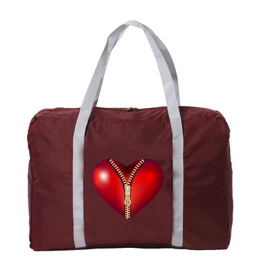 New Love Series Printed Putna torba Unisex sklopivi organizatori za ručne torbe Prenosna torba za prtljagu velikog kapaciteta Vodootporni dodaci