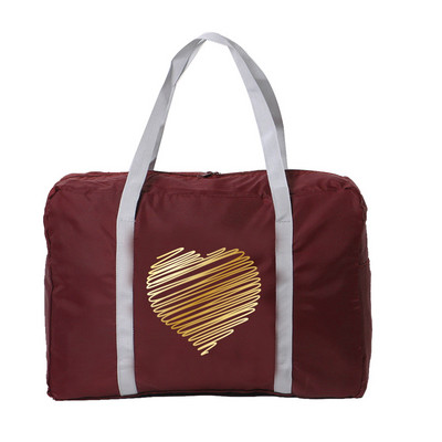 New Love Series Printed Putna torba Unisex sklopivi organizatori za ručne torbe Prenosna torba za prtljagu velikog kapaciteta Vodootporni dodaci