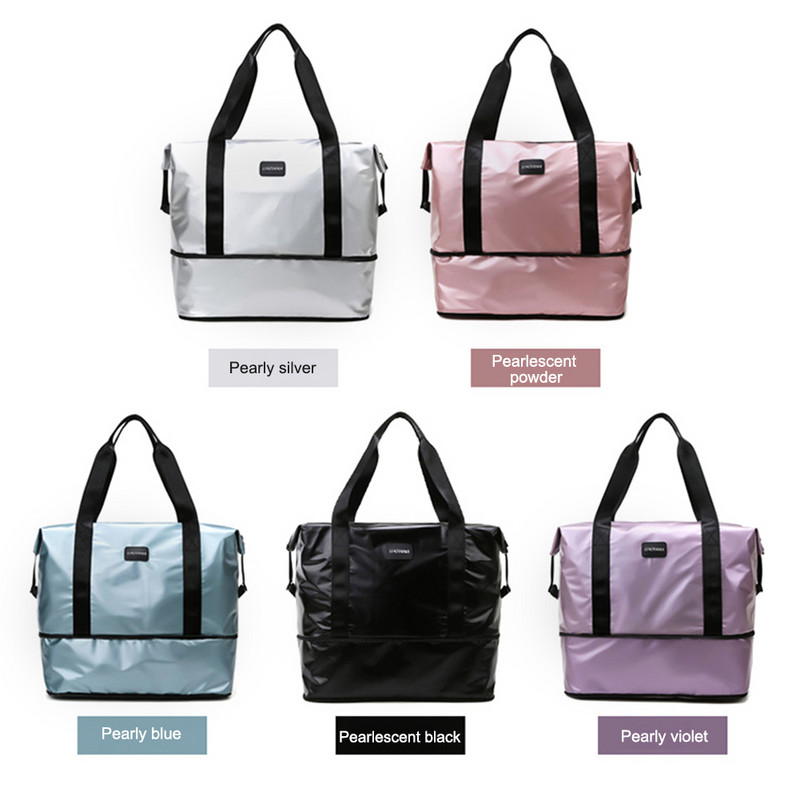 Genți de separare Oxford uscate umede, rucsac sport de capacitate mare, poșetă impermeabilă, multifuncțională, rezistentă la uzură, moale pentru bărbați și femei