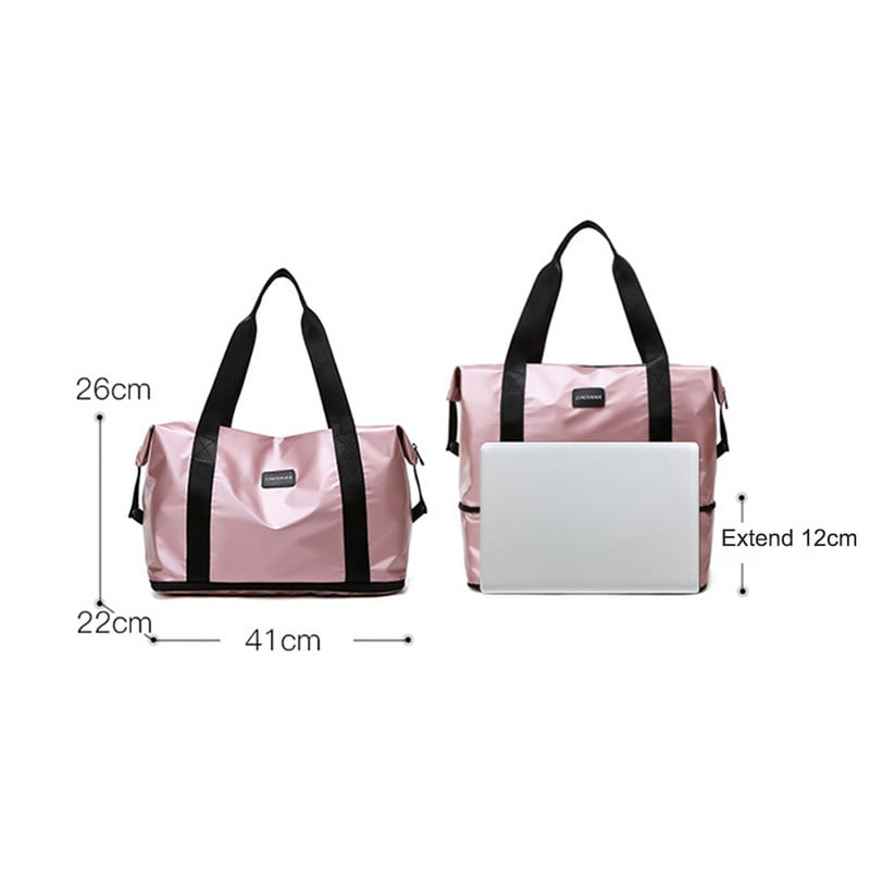 Genți de separare Oxford uscate umede, rucsac sport de capacitate mare, poșetă impermeabilă, multifuncțională, rezistentă la uzură, moale pentru bărbați și femei