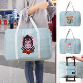 Putna torba velikog kapaciteta za dame Muškarci Ručna prtljaga Tote Vikend organizator Skladištenje odjeće Sklopive najlonske ženske torbe Serija maski