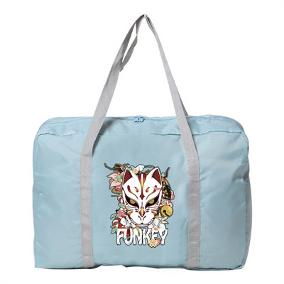 Putna torba velikog kapaciteta za dame Muškarci Ručna prtljaga Tote Vikend organizator Skladištenje odjeće Sklopive najlonske ženske torbe Serija maski