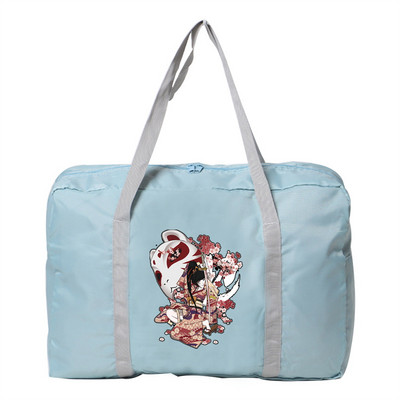 Putna torba velikog kapaciteta za dame Muškarci Ručna prtljaga Tote Vikend organizator Skladištenje odjeće Sklopive najlonske ženske torbe Serija maski