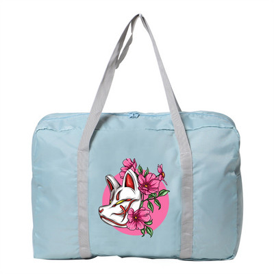 Putna torba velikog kapaciteta za dame Muškarci Ručna prtljaga Tote Vikend organizator Skladištenje odjeće Sklopive najlonske ženske torbe Serija maski