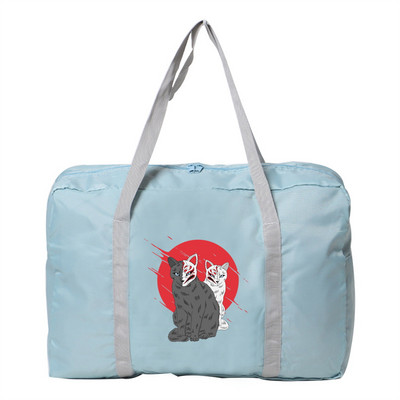 Putna torba velikog kapaciteta za dame Muškarci Ručna prtljaga Tote Vikend organizator Skladištenje odjeće Sklopive najlonske ženske torbe Serija maski