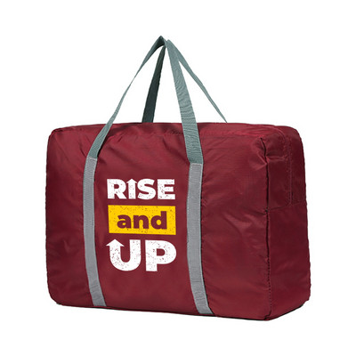 Sklopive putne torbe Phrase Series Print Tote torba za putnu prtljagu za žene Veliki kapacitet Višenamjenska ručna torba za pohranu