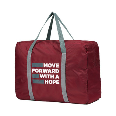 Sklopive putne torbe Phrase Series Print Tote torba za putnu prtljagu za žene Veliki kapacitet Višenamjenska ručna torba za pohranu