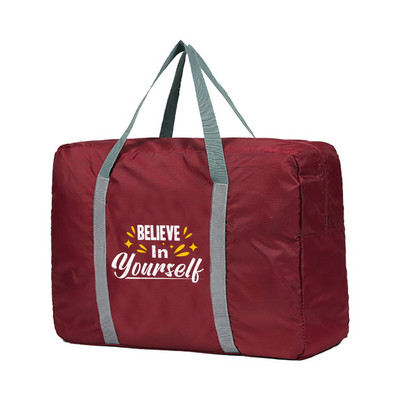 Sklopive putne torbe Phrase Series Print Tote torba za putnu prtljagu za žene Veliki kapacitet Višenamjenska ručna torba za pohranu