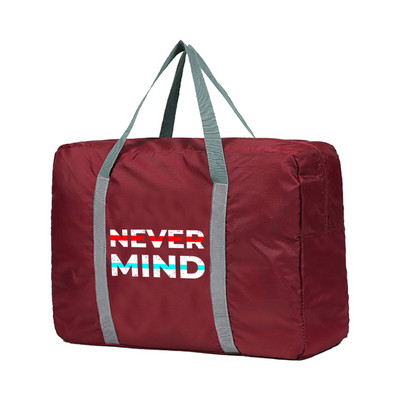 Sklopive putne torbe Phrase Series Print Tote torba za putnu prtljagu za žene Veliki kapacitet Višenamjenska ručna torba za pohranu