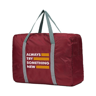 Sklopive putne torbe Phrase Series Print Tote torba za putnu prtljagu za žene Veliki kapacitet Višenamjenska ručna torba za pohranu