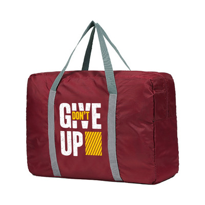 Sklopive putne torbe Phrase Series Print Tote torba za putnu prtljagu za žene Veliki kapacitet Višenamjenska ručna torba za pohranu