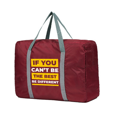 Sklopive putne torbe Phrase Series Print Tote torba za putnu prtljagu za žene Veliki kapacitet Višenamjenska ručna torba za pohranu