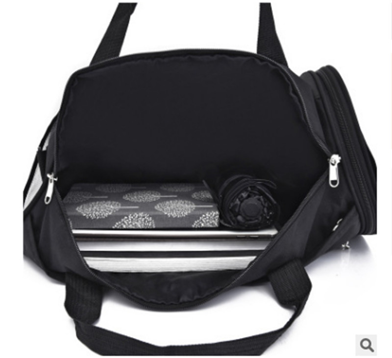 Cilindru coreean ușoară moda mareea fitness unisex umăr Weekend Duffle Geantă pentru bagaje sport geantă de voiaj