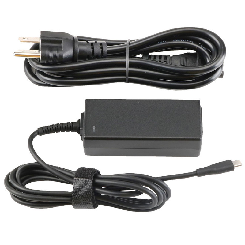 45 W Praktično napajanje Punjač za prijenosna računala Izdržljivi ABS US EU utikač USB C Brzi kućni ured Višestruka zaštita Prikladno za Chromebook X360