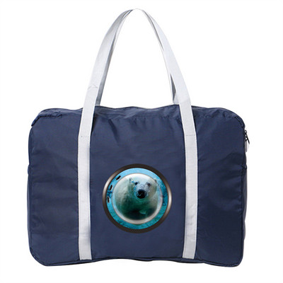 Modna putna torba velikog kapaciteta za Unsiex Weekend Bag Torba s ručkom Putna torba za nošenje sa životinjskim uzorkom Sklopiva platna torba