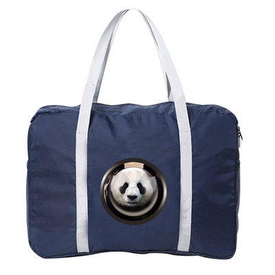 Modna putna torba velikog kapaciteta za Unsiex Weekend Bag Torba s ručkom Putna torba za nošenje sa životinjskim uzorkom Sklopiva platna torba