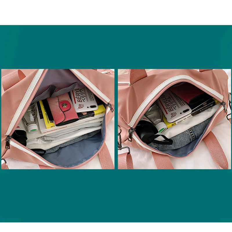 Moda femei Yoga umăr Crossbody Bag Călătorie Sport impermeabile Tote Genți de mână